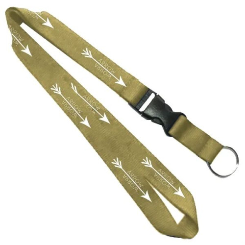 0.75" Lanyard with Detachable Buckle Release