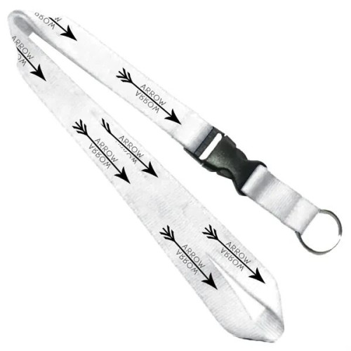 0.75" Lanyard with Detachable Buckle Release