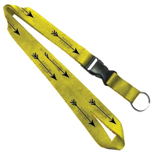 0.75" Lanyard with Detachable Buckle Release