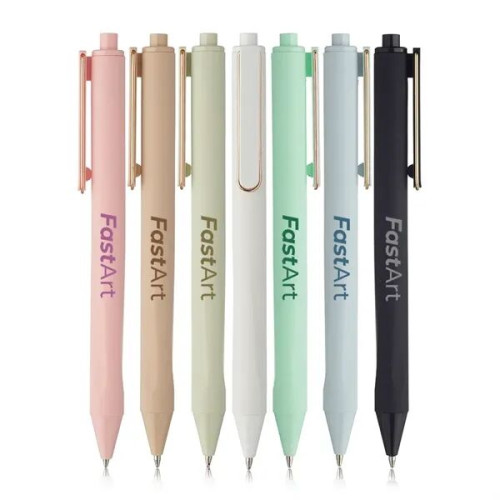 Matte Soft Rubber Coated Ballpoint Pens