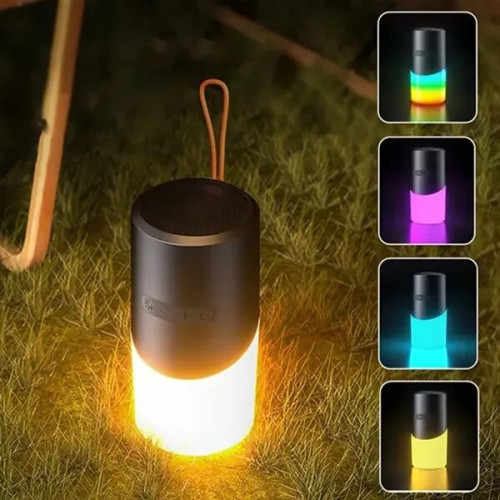 Portable Bluetooth Speaker with LED Dynamic Lights