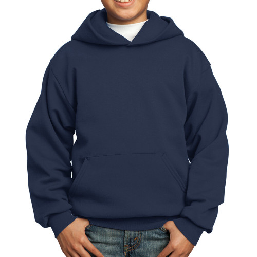 Port & Company® Youth Core Fleece Pullover Hooded Sweatshirt