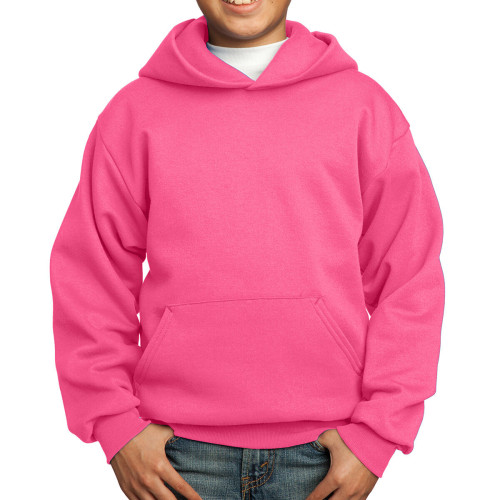 Port & Company® Youth Core Fleece Pullover Hooded Sweatshirt