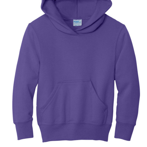 Port & Company® Youth Core Fleece Pullover Hooded Sweatshirt