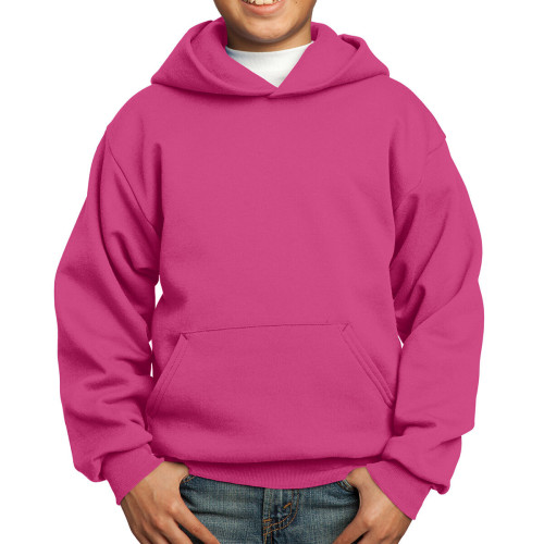 Port & Company® Youth Core Fleece Pullover Hooded Sweatshirt