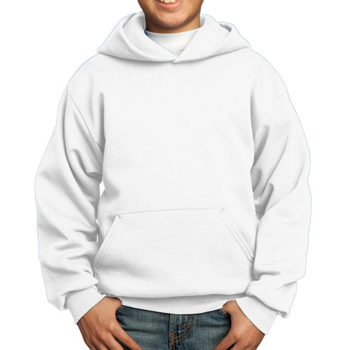 Port & Company® Youth Core Fleece Pullover Hooded Sweatshirt