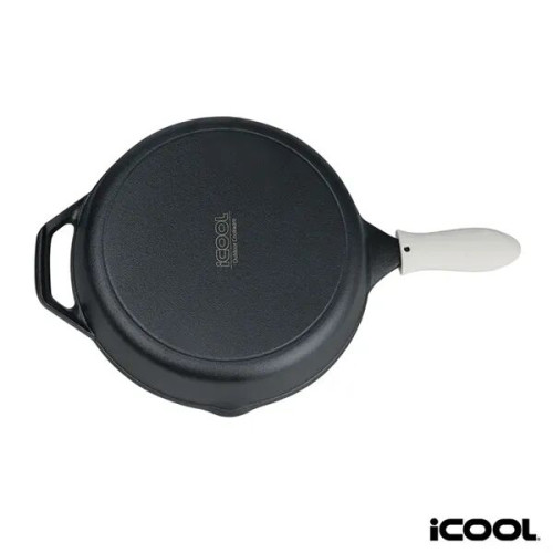 iCOOL® Anchorage 10' Cast Iron Skillet / Frying Pan