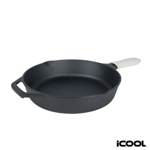 iCOOL® Anchorage 10' Cast Iron Skillet / Frying Pan