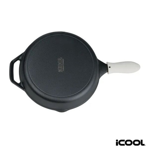 iCOOL® Anchorage 10' Cast Iron Skillet / Frying Pan