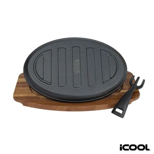 iCOOL® Alpine 10 1/2' Cast Iron Skillet / Pan