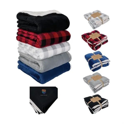 Brookline Micro Mink Sherpa Blanket