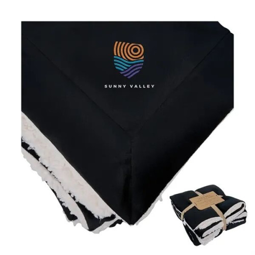 Brookline Micro Mink Sherpa Blanket