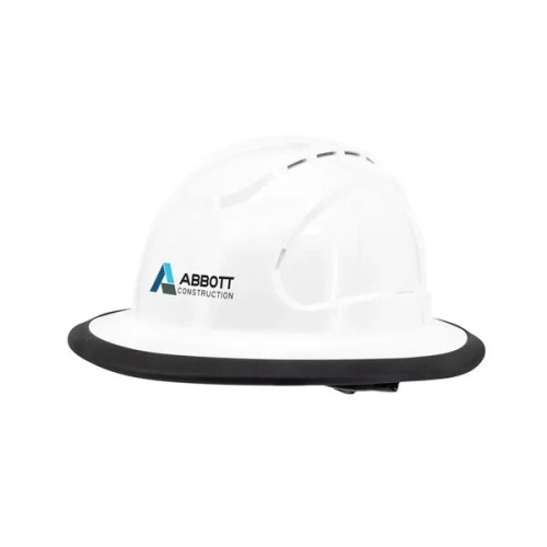 THE JUDGE 6-POINT RATCHET TYPE I VENTED FULL BRIM HARD HAT