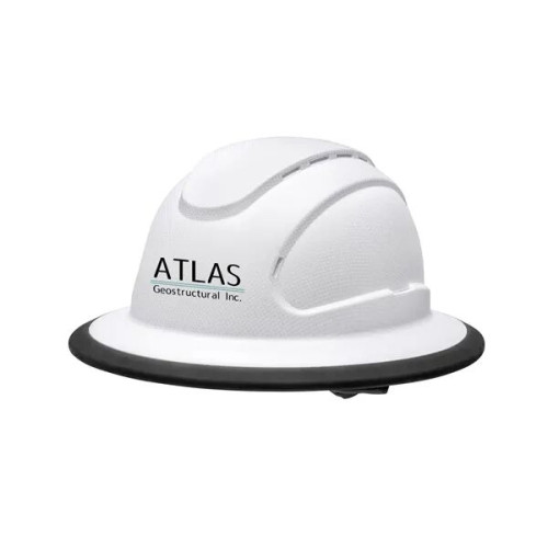 THE JUDGE 6-POINT RATCHET TYPE I VENTED FULL BRIM HARD HAT