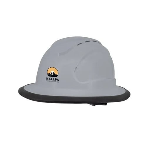 THE JUDGE 6-POINT RATCHET TYPE I VENTED FULL BRIM HARD HAT
