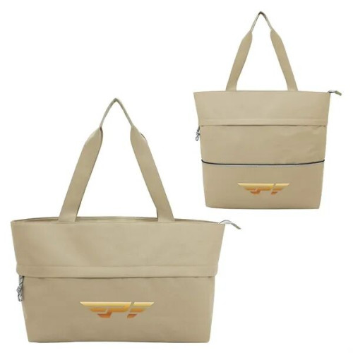 Rio Extendable Polyester Zippered Tote