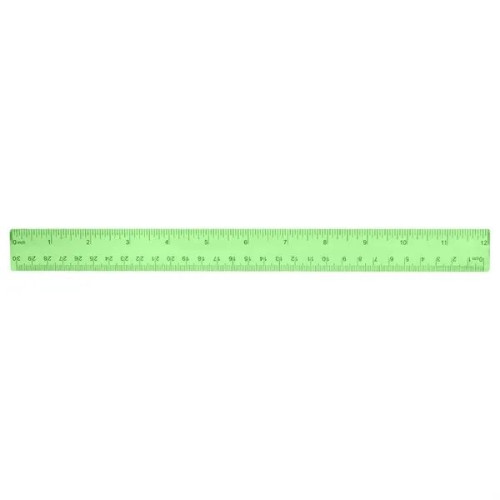 Plastic Colored Transparent Rulers