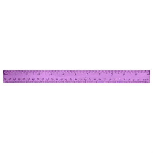 Plastic Colored Transparent Rulers
