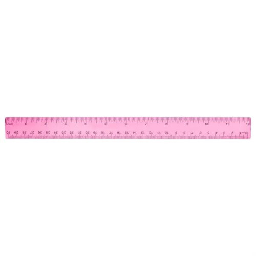 Plastic Colored Transparent Rulers