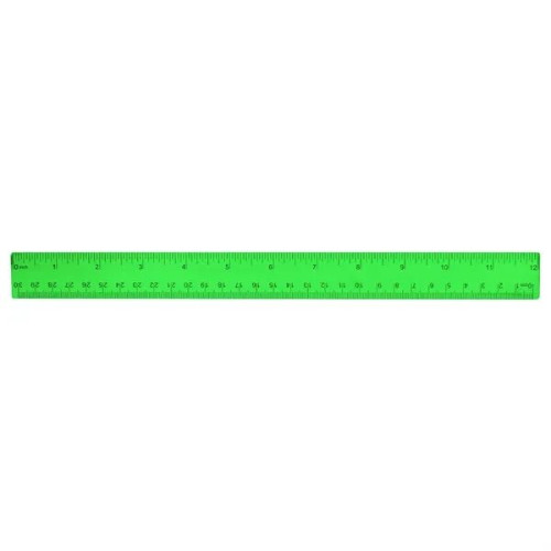 Plastic Colored Transparent Rulers