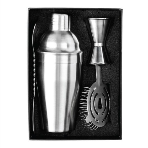 Bartender's Mixology Cocktail Shaker Bar Set