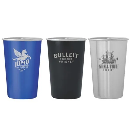 Dubliner Stainless Steel Pint Glass Cup