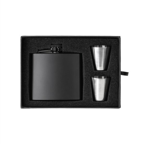 The Duncan Flask and Shot Glass Gift Set