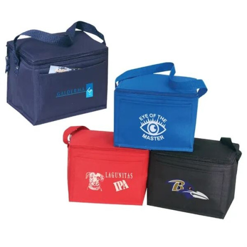 600D Polyester 6-Pack Cooler