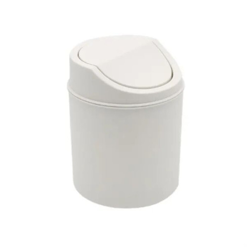 Desk Plastci Trash Can Mini Garbage Bin with Lid
