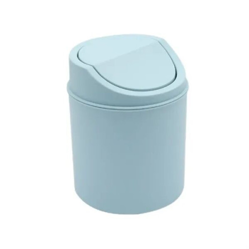 Desk Plastci Trash Can Mini Garbage Bin with Lid