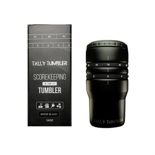 TALLY TUMBLER® 14 oz 4-in-1 Scorekeeper Can Cooler Tumbler