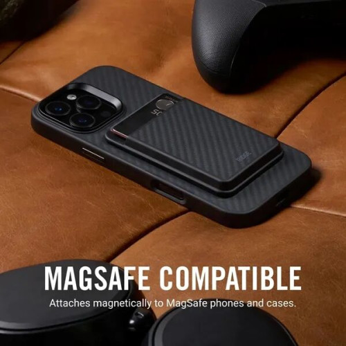 RIDGE® MagSafe Cardholder Carbon Fiber Slim Magnetic Wallet