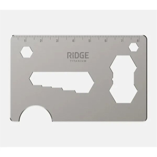 RIDGE® Titanium Multi Tool Slim Card