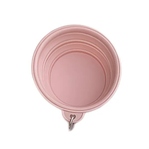 12oz Macaron Collapsible Pet Bowl TPE with Clip
