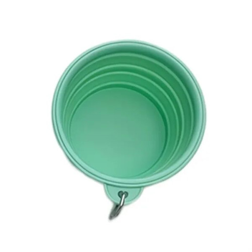 12oz Macaron Collapsible Pet Bowl TPE with Clip