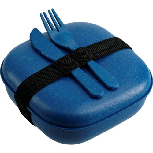 Wheat Straw Food Storage with Utensils