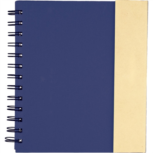6.5" x 7" Lock-it Spiral Notebook w/Pen
