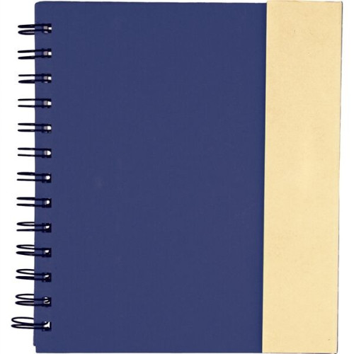 6.5" x 7" Lock-it Spiral Notebook w/Pen