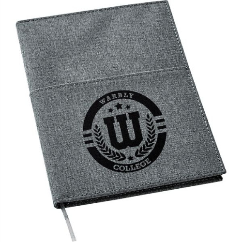 5"x 7" Canvas Pocket Refillable Notebook