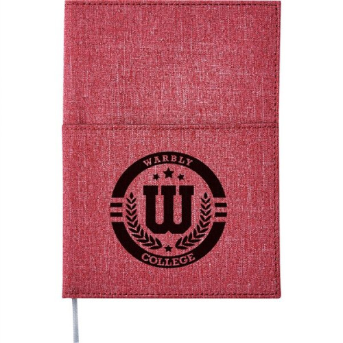 5"x 7" Canvas Pocket Refillable Notebook