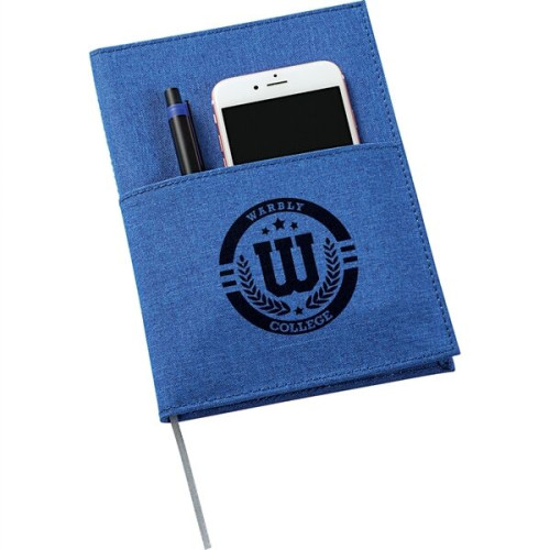 5"x 7" Canvas Pocket Refillable Notebook