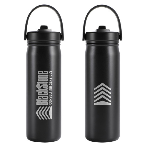 Lennon 20 oz Eco-friendly Straw Lid Vacuum Bottle