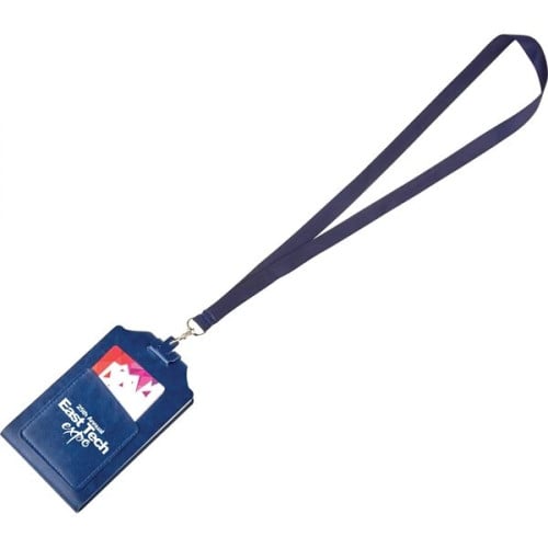 Event Lanyard with Pocket Notes Pad