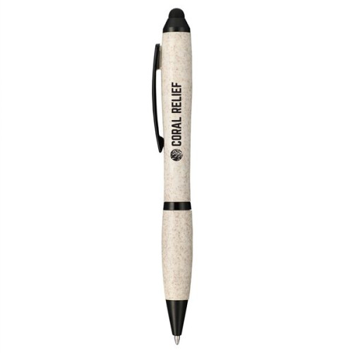 Nash Wheat Straw Ballpoint Stylus Pen