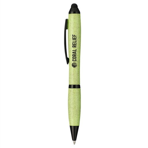 Nash Wheat Straw Ballpoint Stylus Pen