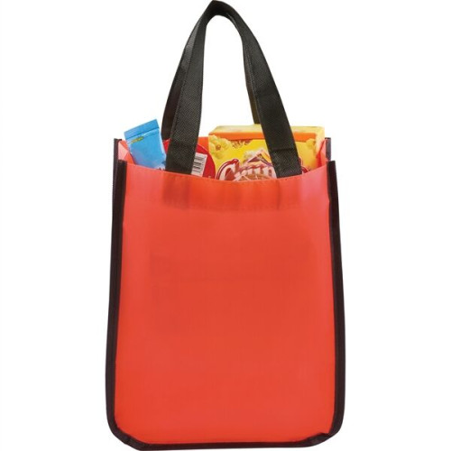 Small Laminated Shopper Tote