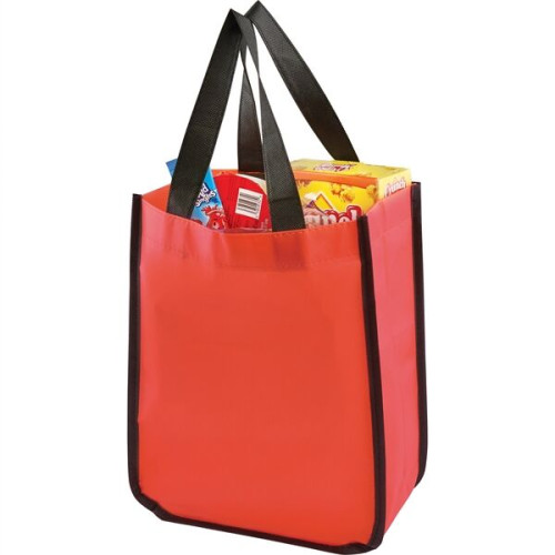 Small Laminated Shopper Tote