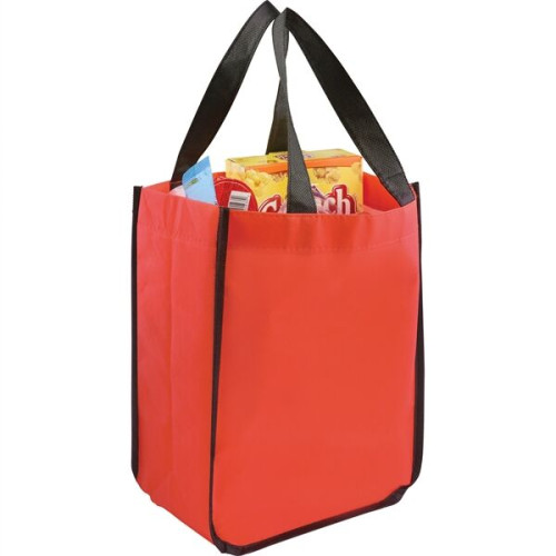 Small Laminated Shopper Tote