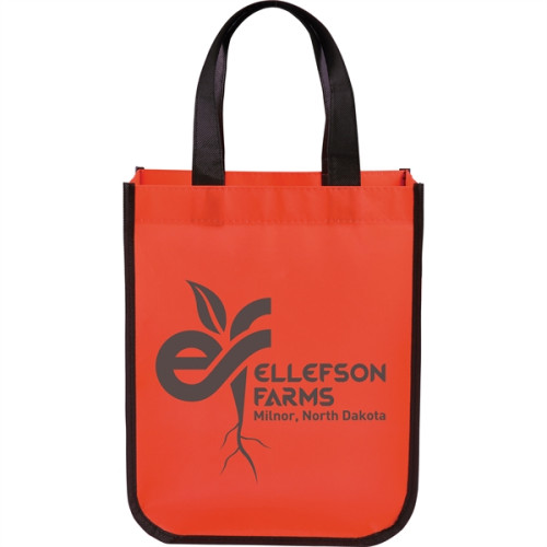 Small Laminated Shopper Tote