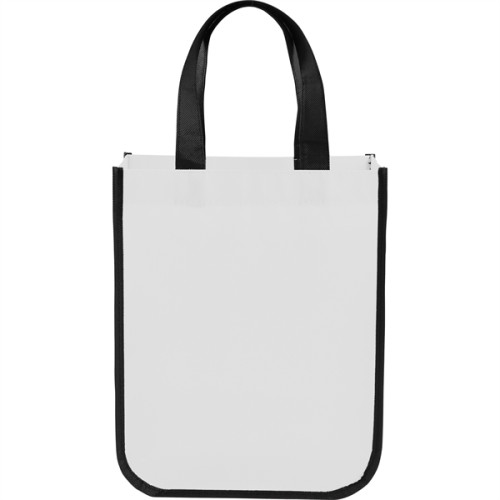 Small Laminated Shopper Tote